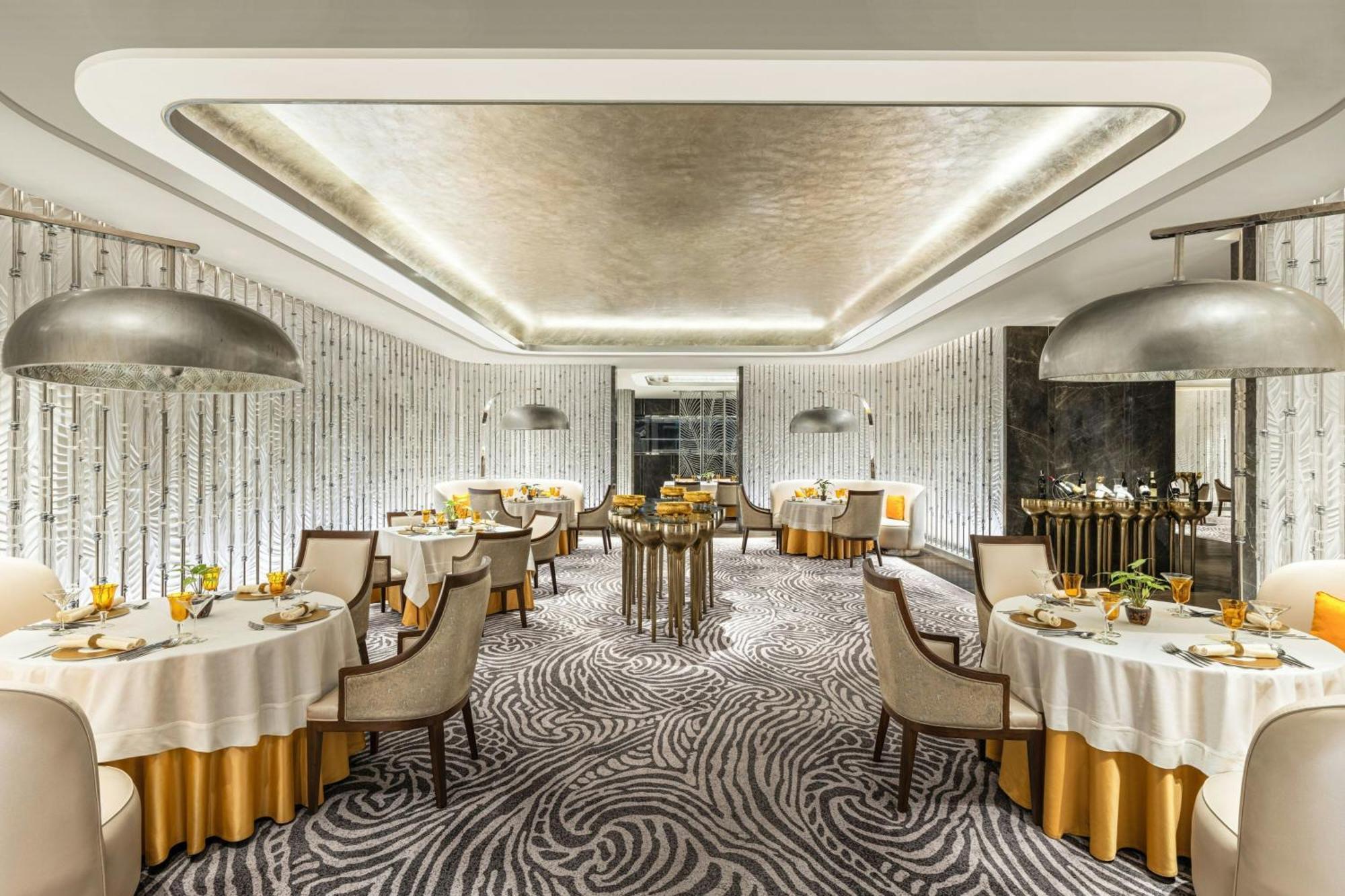 Itc Royal Bengal, A Luxury Collection Hotel, Kalküta Dış mekan fotoğraf The interior of the restaurant