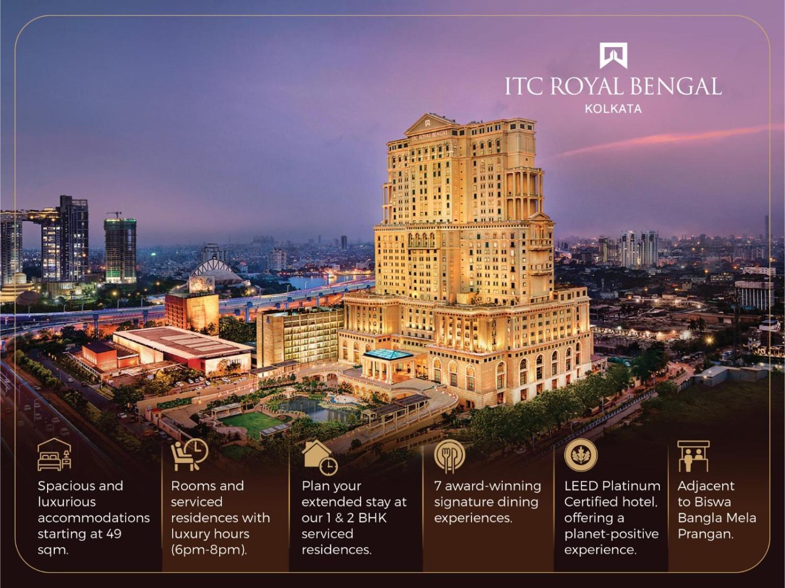 Itc Royal Bengal, A Luxury Collection Hotel, Kalküta Dış mekan fotoğraf